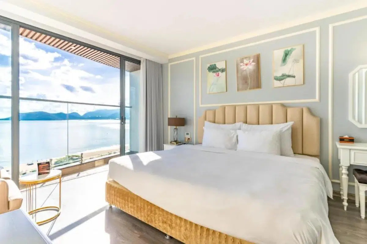 Phòng Family Connecting Ocean View tại khách sạn La Vague, lý tưởng cho gia đình