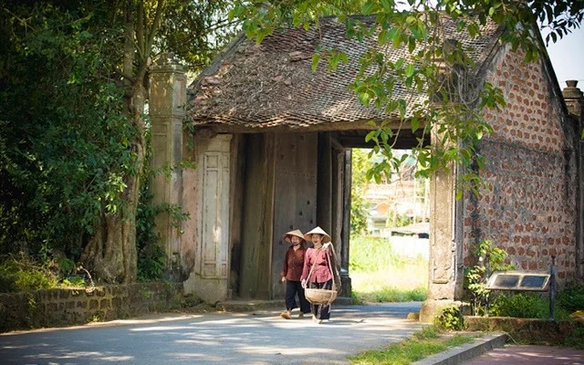 Làng cổ Đường Lâm với những nét kiến trúc cổ kính