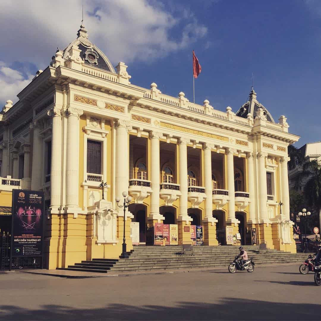 Nhà hát Lớn Hà Nội, nơi tổ chức các sự kiện văn hóa lớn