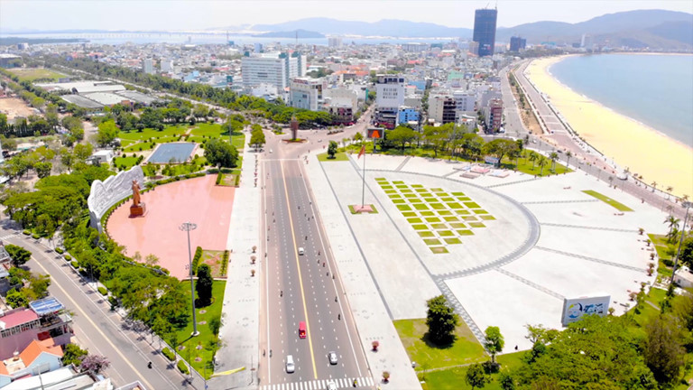 Quy Nhơn ngày nay là thành phố biển sạch đẹp