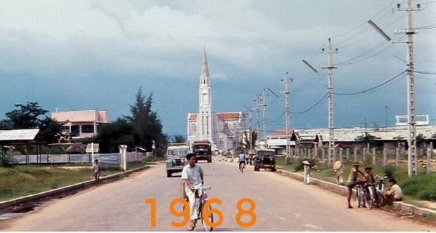 Một góc đường Lê Thánh Tôn, Quy Nhơn năm 1968