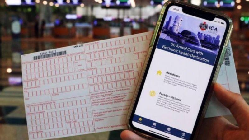 Điền SG Arrival Card trực tuyến giúp tiết kiệm thời gian nhập cảnh