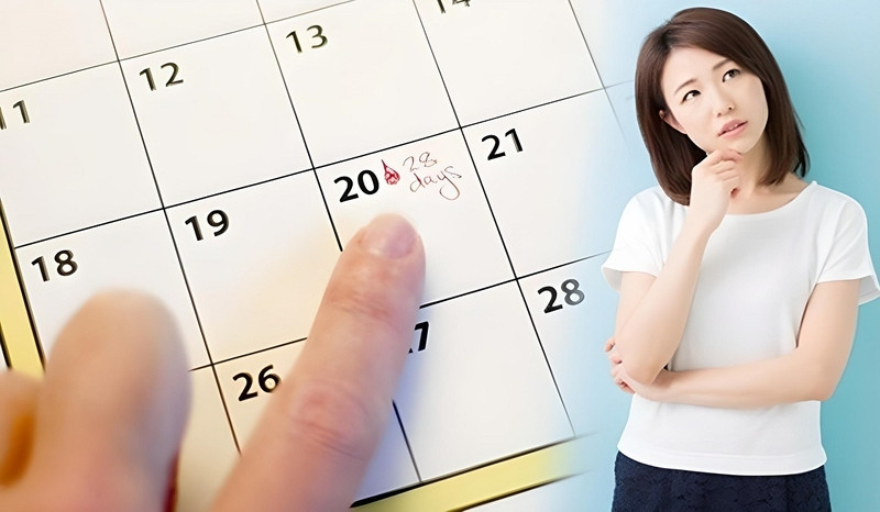 Chu kỳ kinh nguyệt bình thường kéo dài khoảng 28 ngày