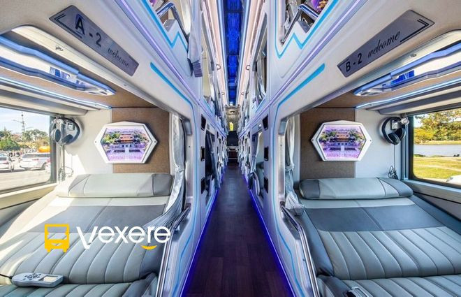 Limousine 24 giường của Nhà xe Thanh Thủy Quảng Ngãi