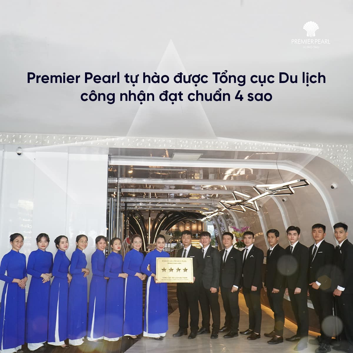 Khách sạn Premier Pearl Vũng Tàu với kiến trúc hiện đại hướng biển