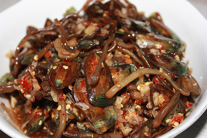 Món gỏi cà xỉu tươi ngon, đặc sản vùng biển Hà Tiên
